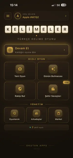 Kelimelik Ustası iPhone screenshot 2