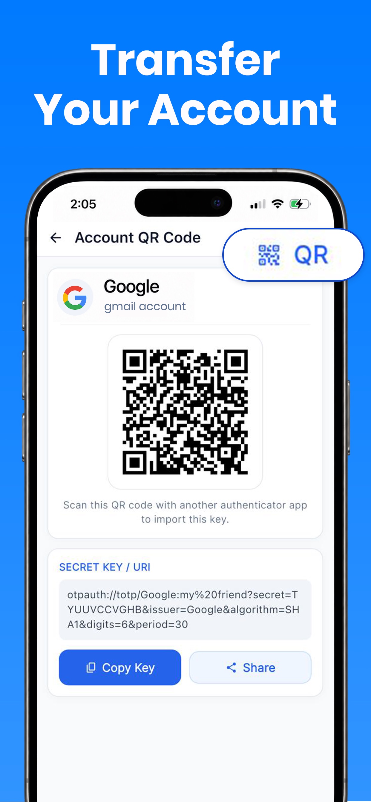 Screenshot 5 of 2FA Authenticator App+