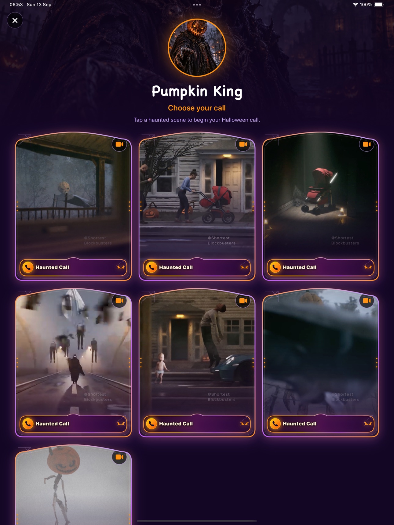 Screenshot 11 of Halloween: Spooky Video Calls