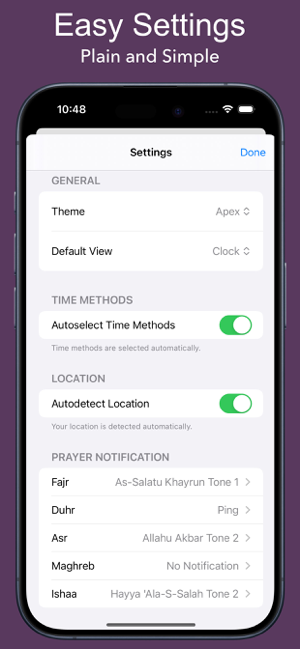 ‎Salaty — Modern Islamic App Screenshot