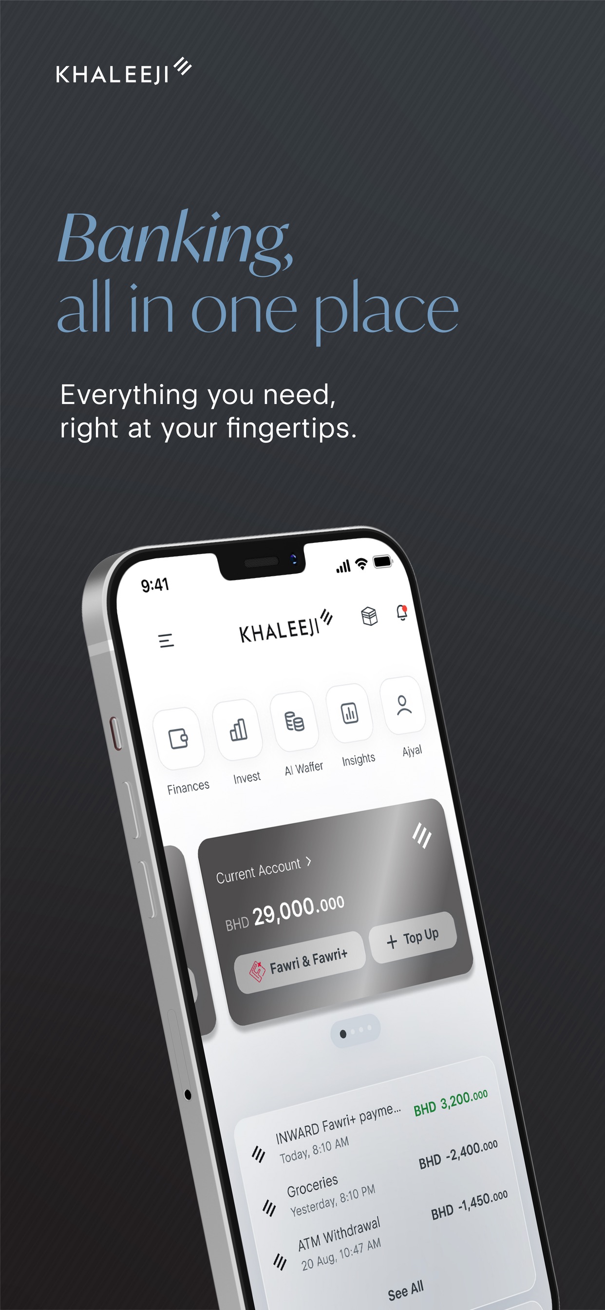 Screenshot 1 of Khaleeji Bank