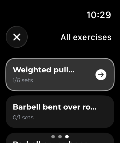 Virtus Athlete Gym Workout Log