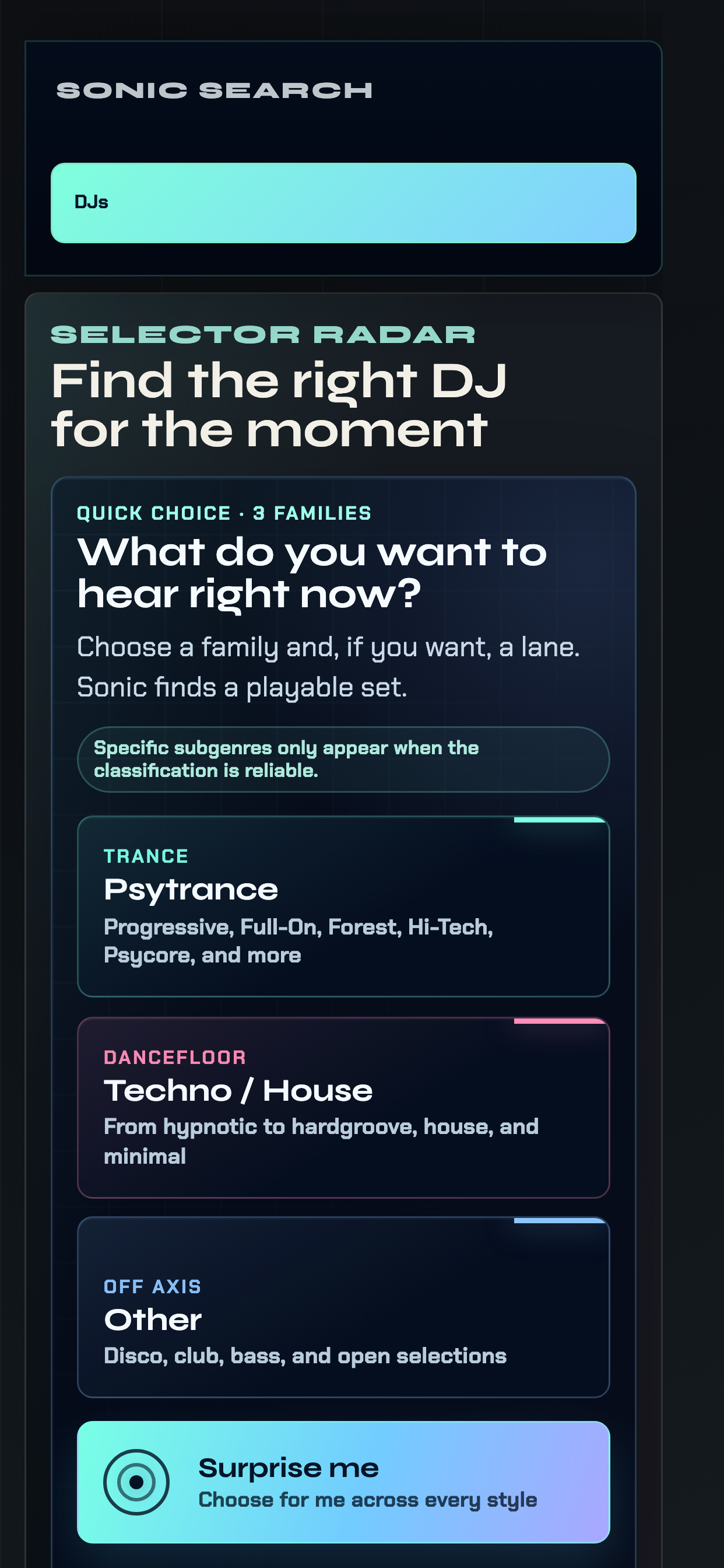 Sonic Search screenshot 3