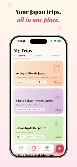 Japan On A Budget: JOAB iPhone Ekran Görüntüsü 5