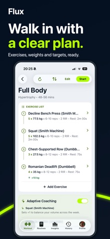 Flux: Workout Tracker Screenshot 7 of 10