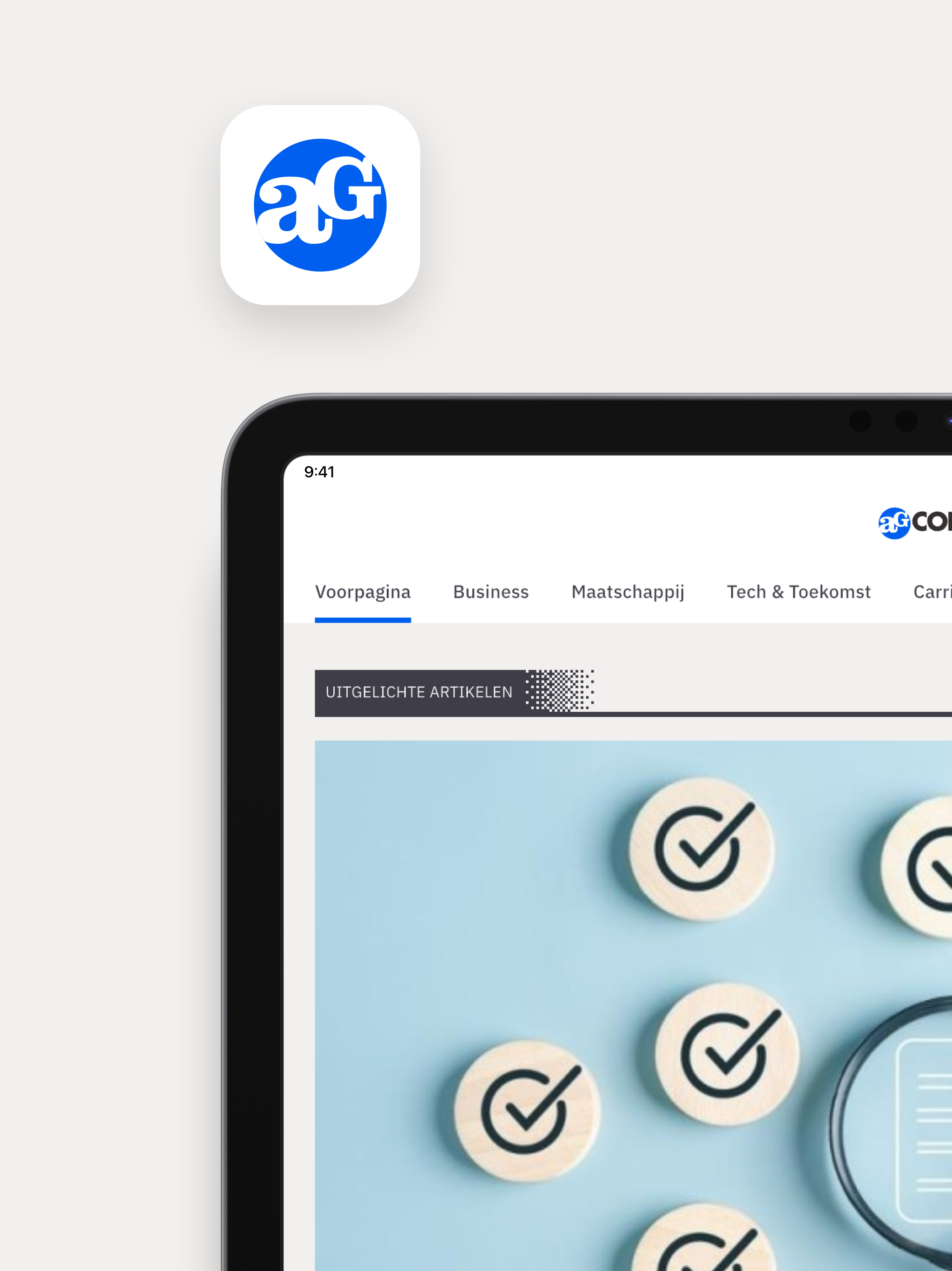 AG Connect Nieuws App