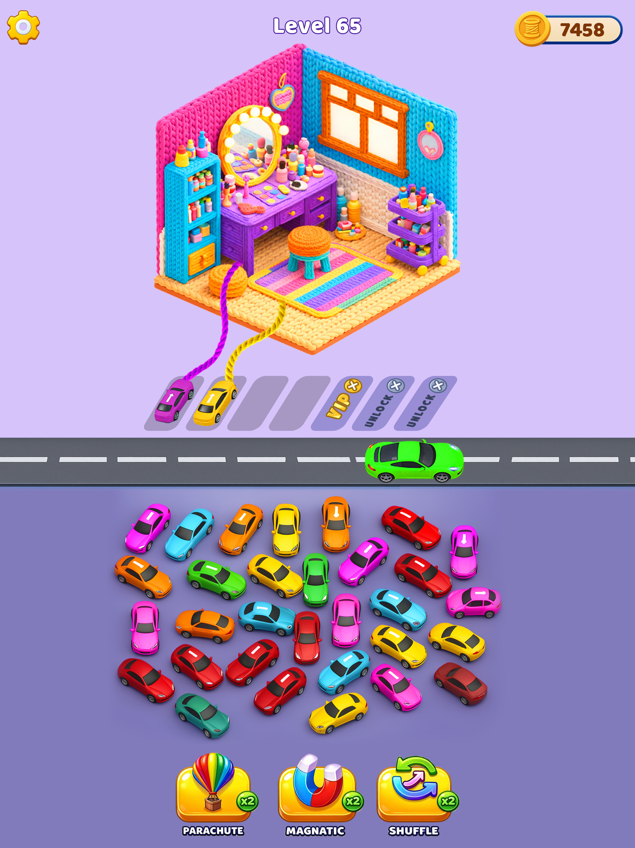 Unravel Yarn - Car Escape 3D