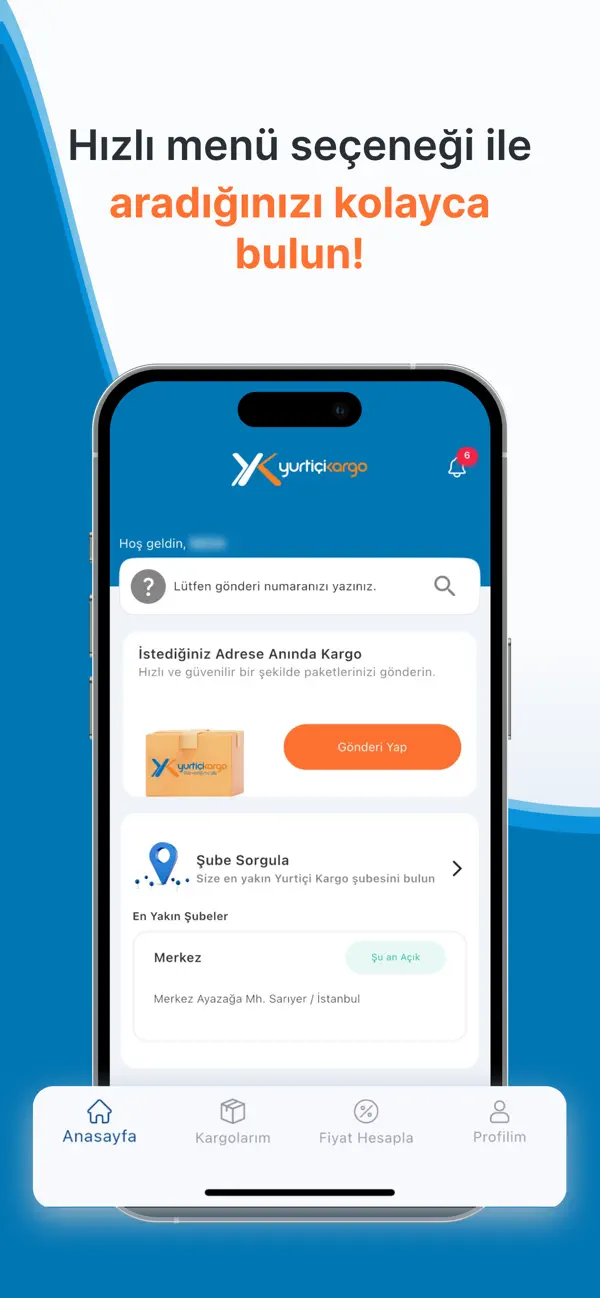 Screenshot #1 pour Yurtiçi Kargo