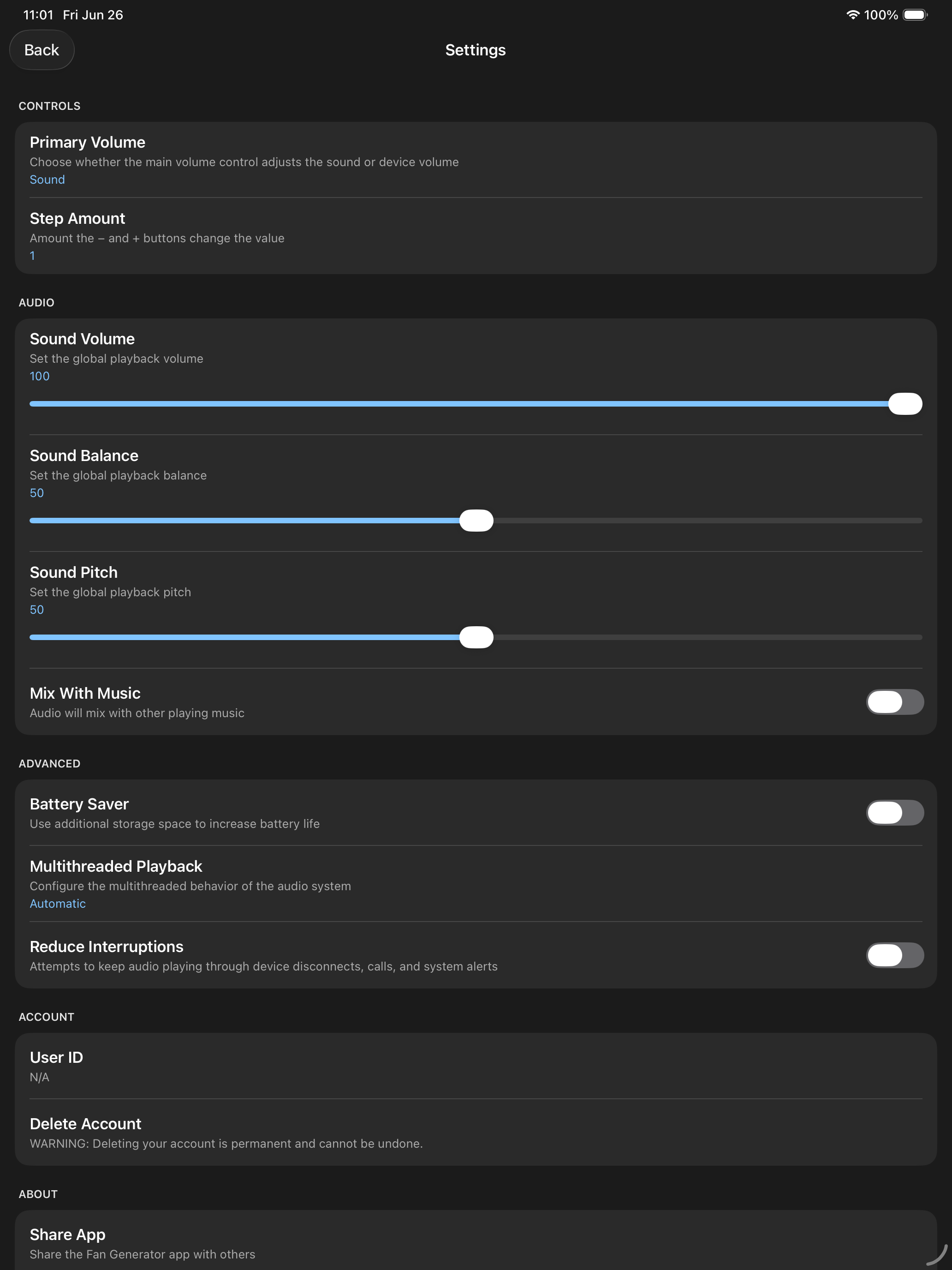 Fan Noise Generator screenshot 10