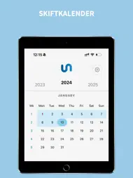 Skiftkalender Offshore ipad bilder 0