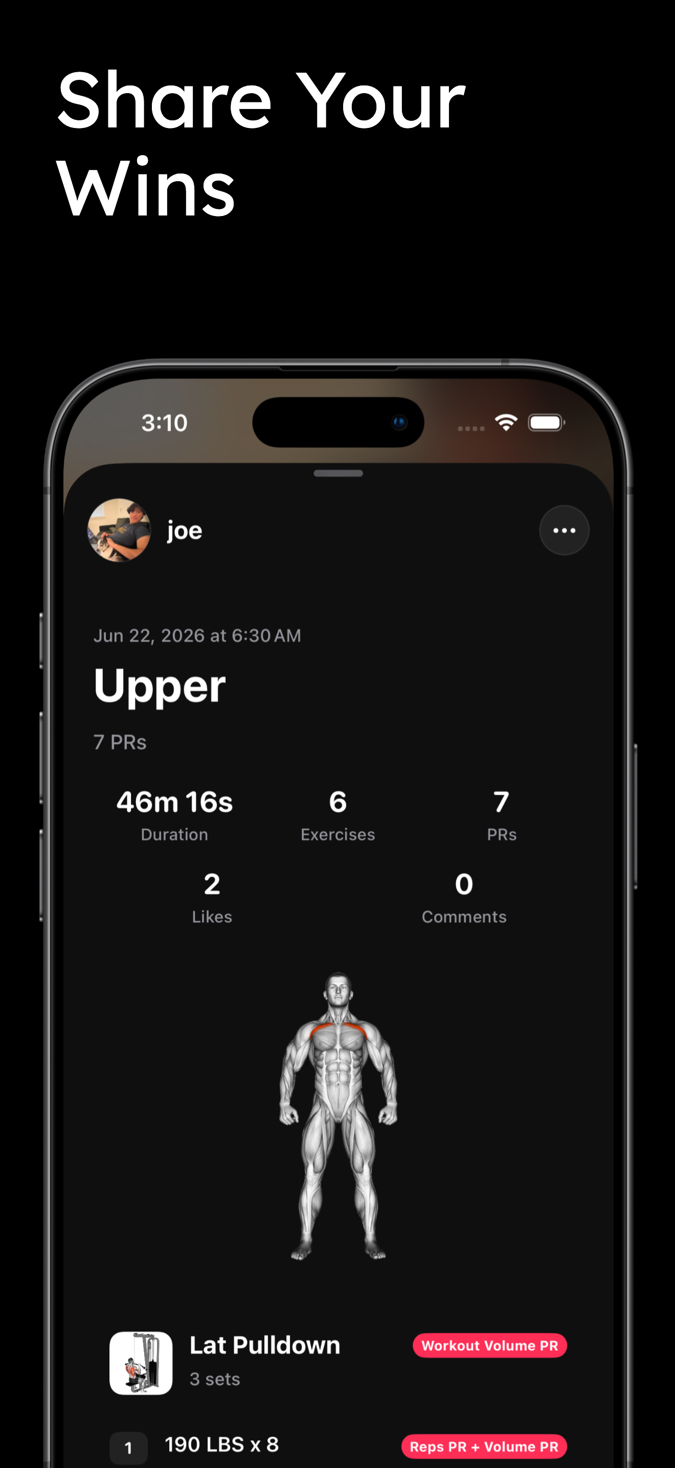 Lift Card: Track & Share screenshot 5