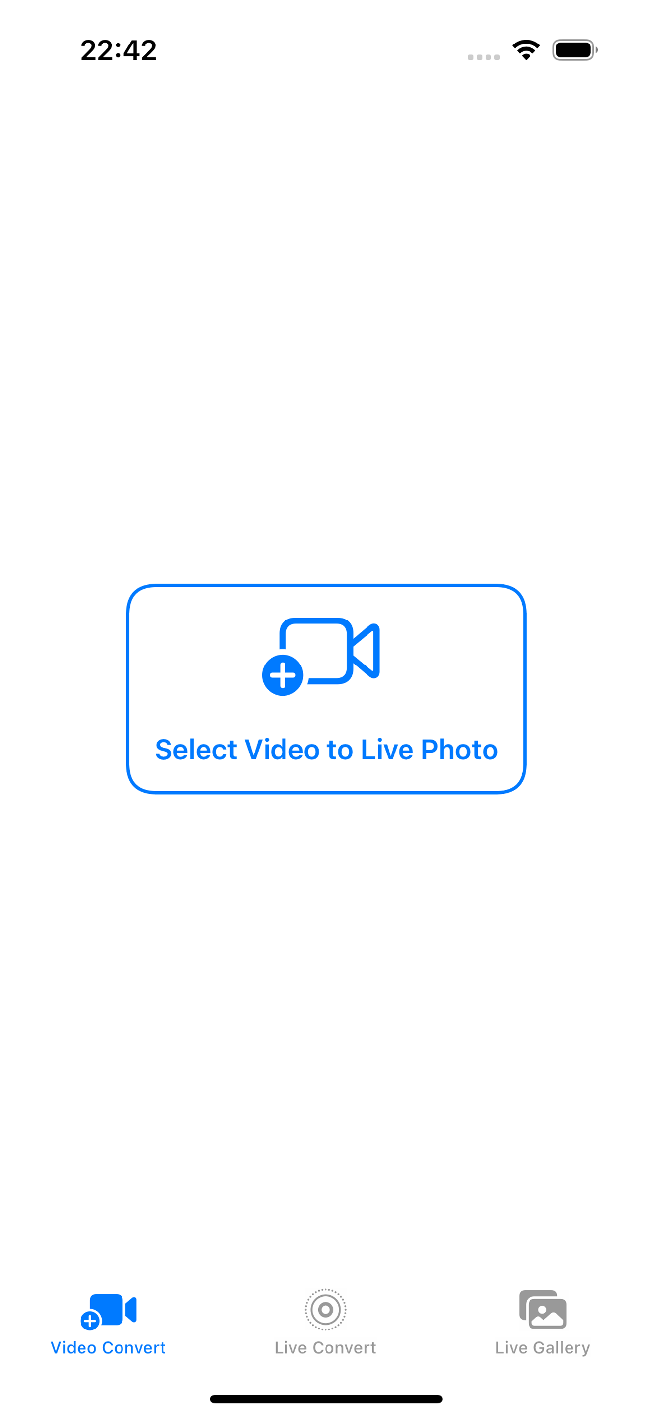 video to live photo converter