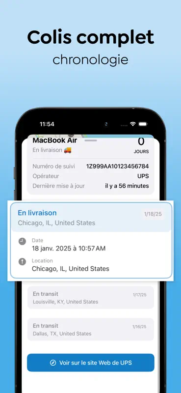 Suivi Colis : Livraison screenshot 4 of 5