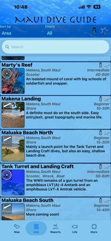 Maui Dive Guide screenshot