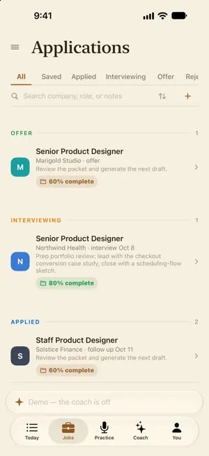 Career.OS: AI Career Coach screenshot 3
