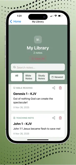 Sow the Word Bible Journal screenshot 4