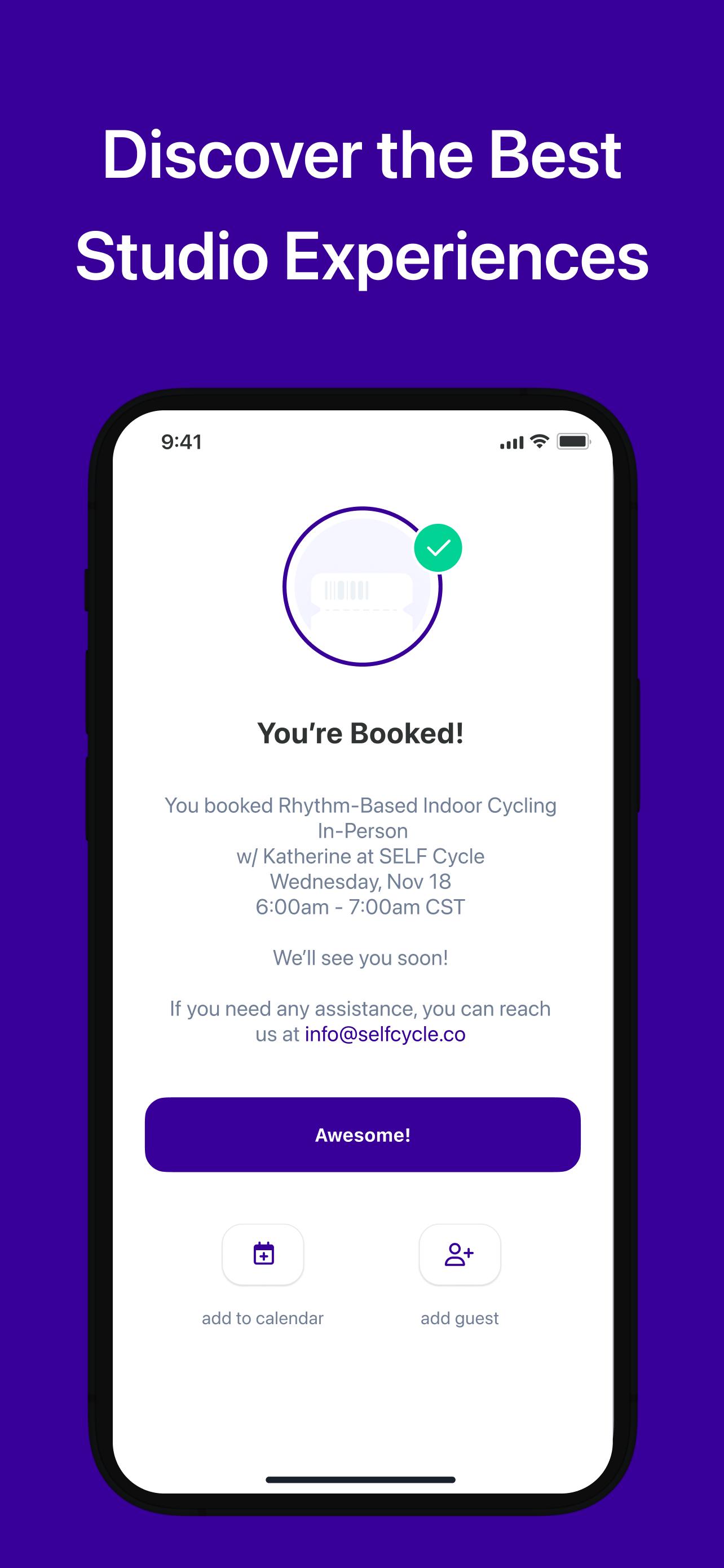 SELF Cycle Co screenshot 5