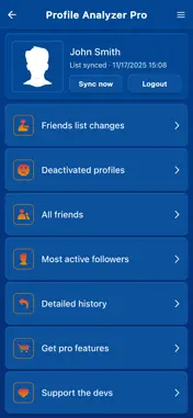 Profile Analyzer: View Stats+ screenshot 1