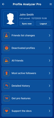 Profile Analyzer: View Stats+ Screenshot 1 of 7