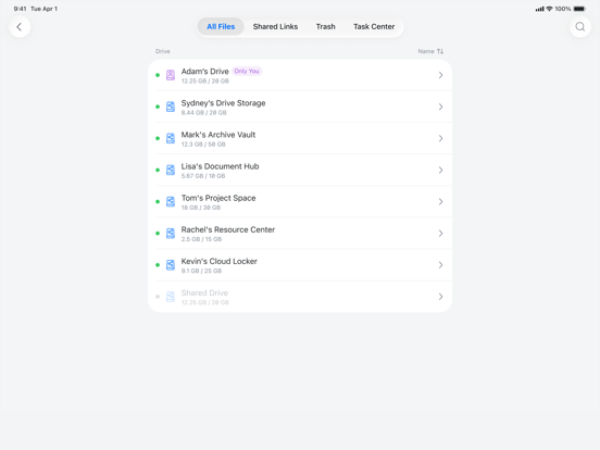 UniFi Endpoint iPad screenshot