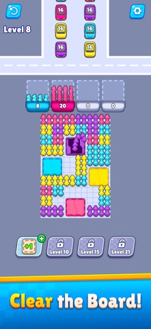 Bus Pickup Puzzle iPhone screenshot