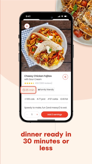 Hello Chef: Meal Kit & Recipes iPhone screenshot 5 - Food & Drink app