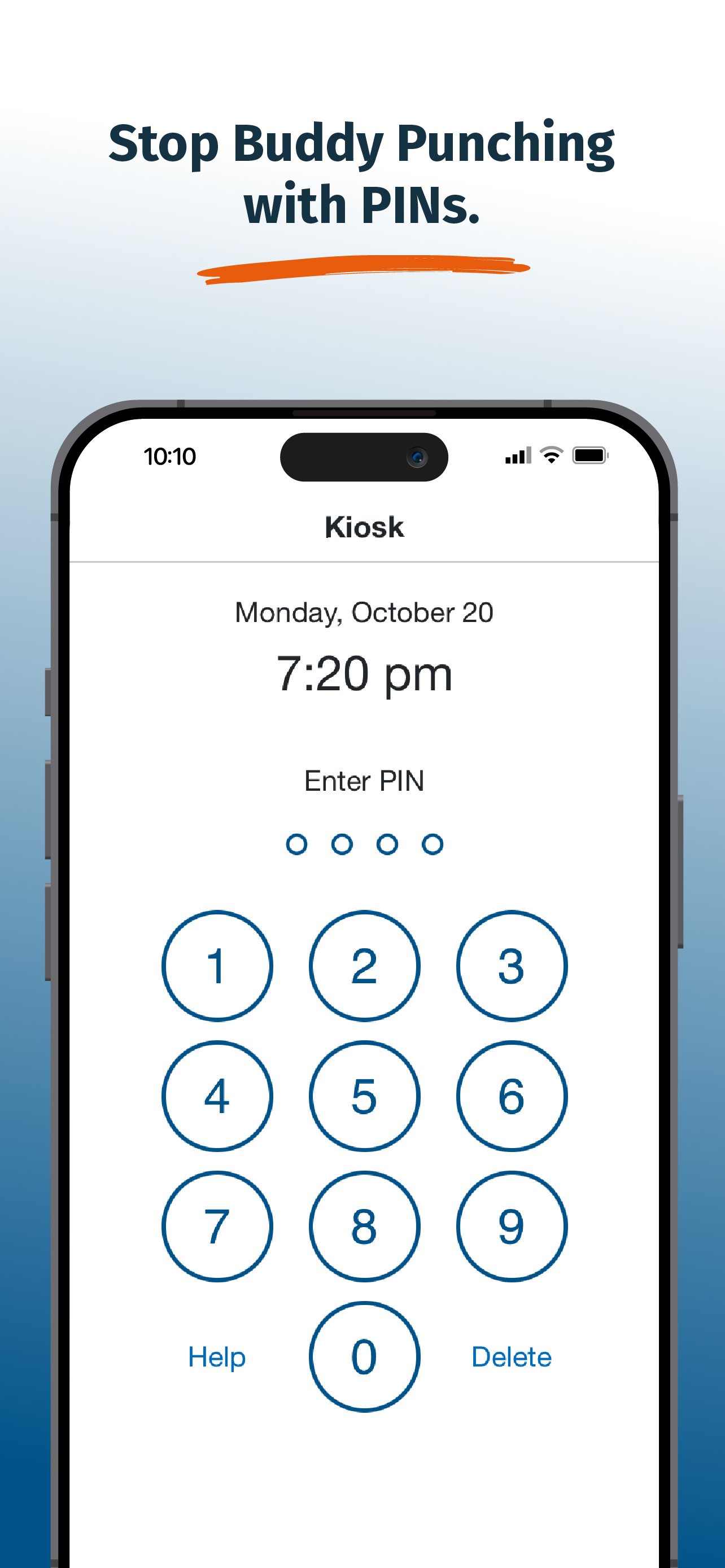 ClockShark Kiosk