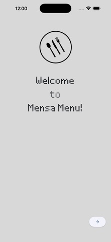Mensa Menu Screenshot 1 of 5