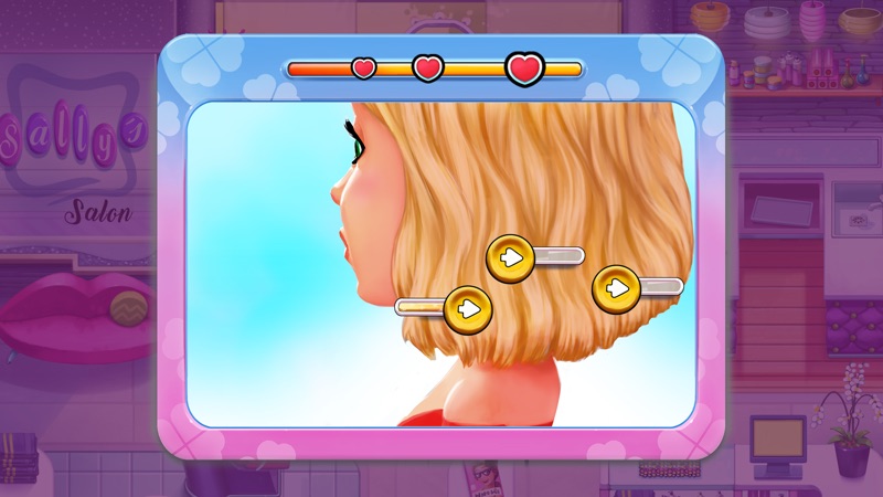 サリーのサロン： キス＆メイクアップ screenshot 8
