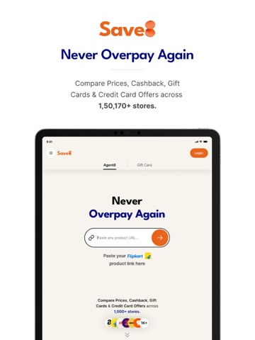 Save8 AI: Lowest Price Finder iPad screenshot 1