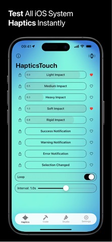 Haptics Touch: Vibration Test screenshot