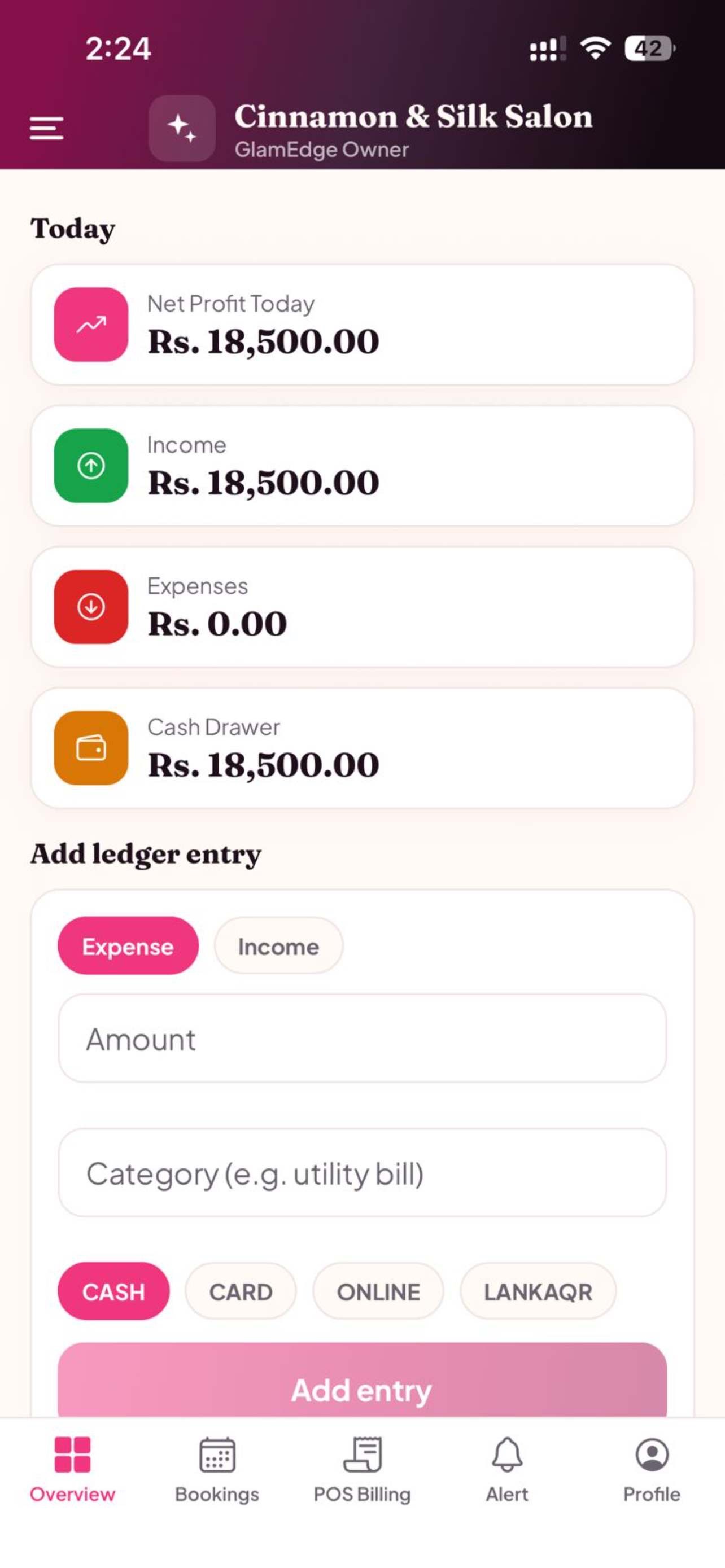 Screenshot 5 of GlamEdge Owner