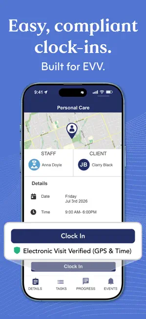 ShiftCare iPhone screenshot 2