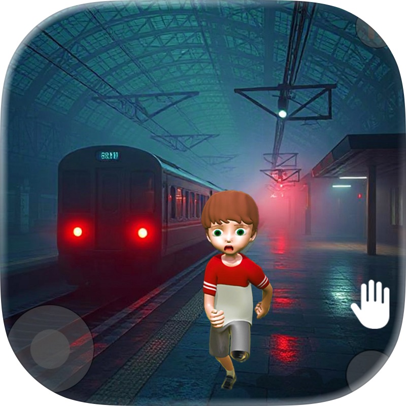 Horror Train Night Escape Game screenshot 1