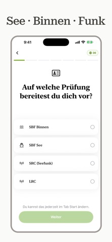 Sportbootführerschein SBF SRC iPhone screenshot