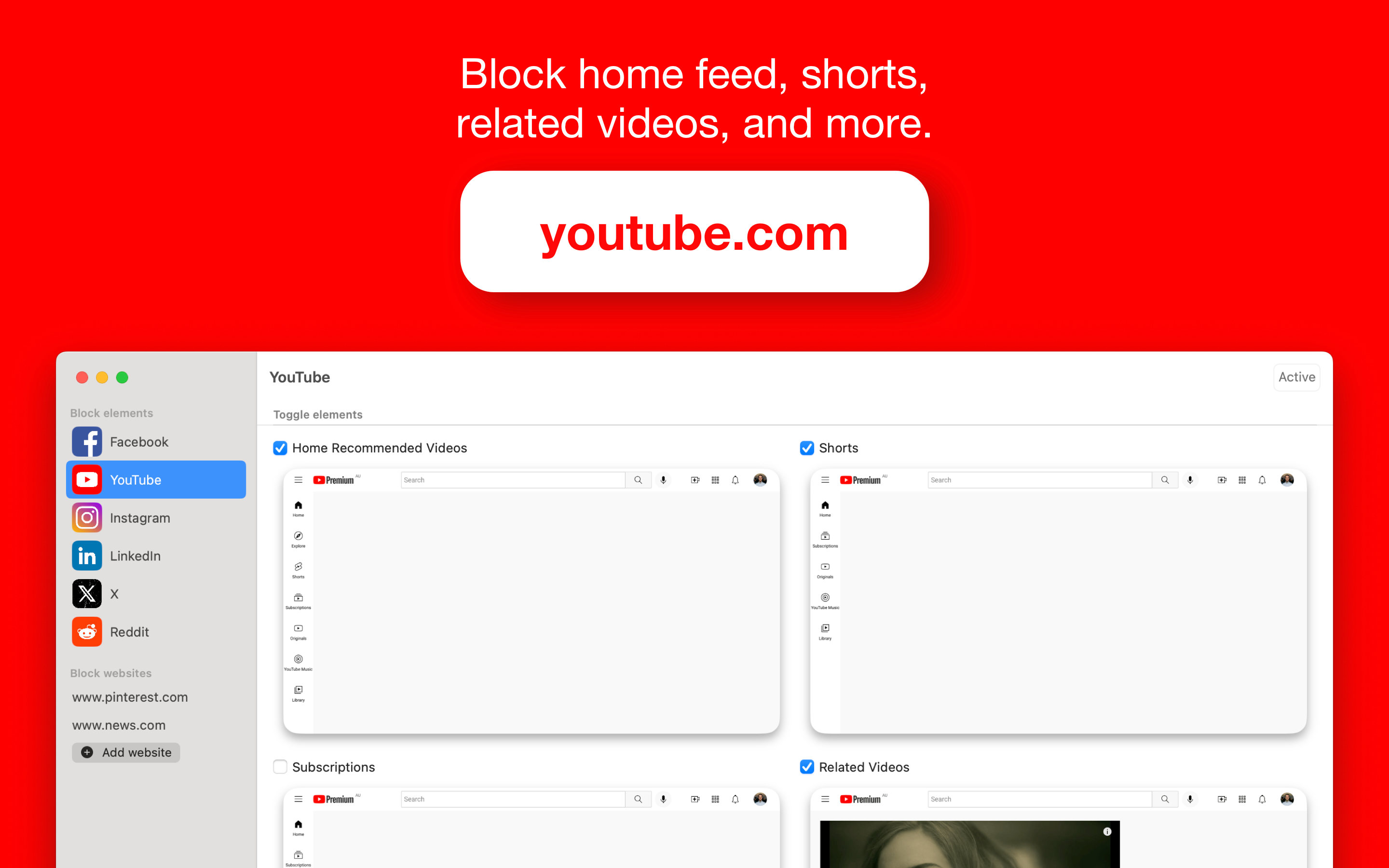 #blockit: Block distractions