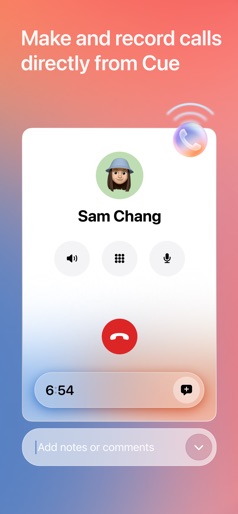 Cue - Smart AI Meeting Notes screenshot 6
