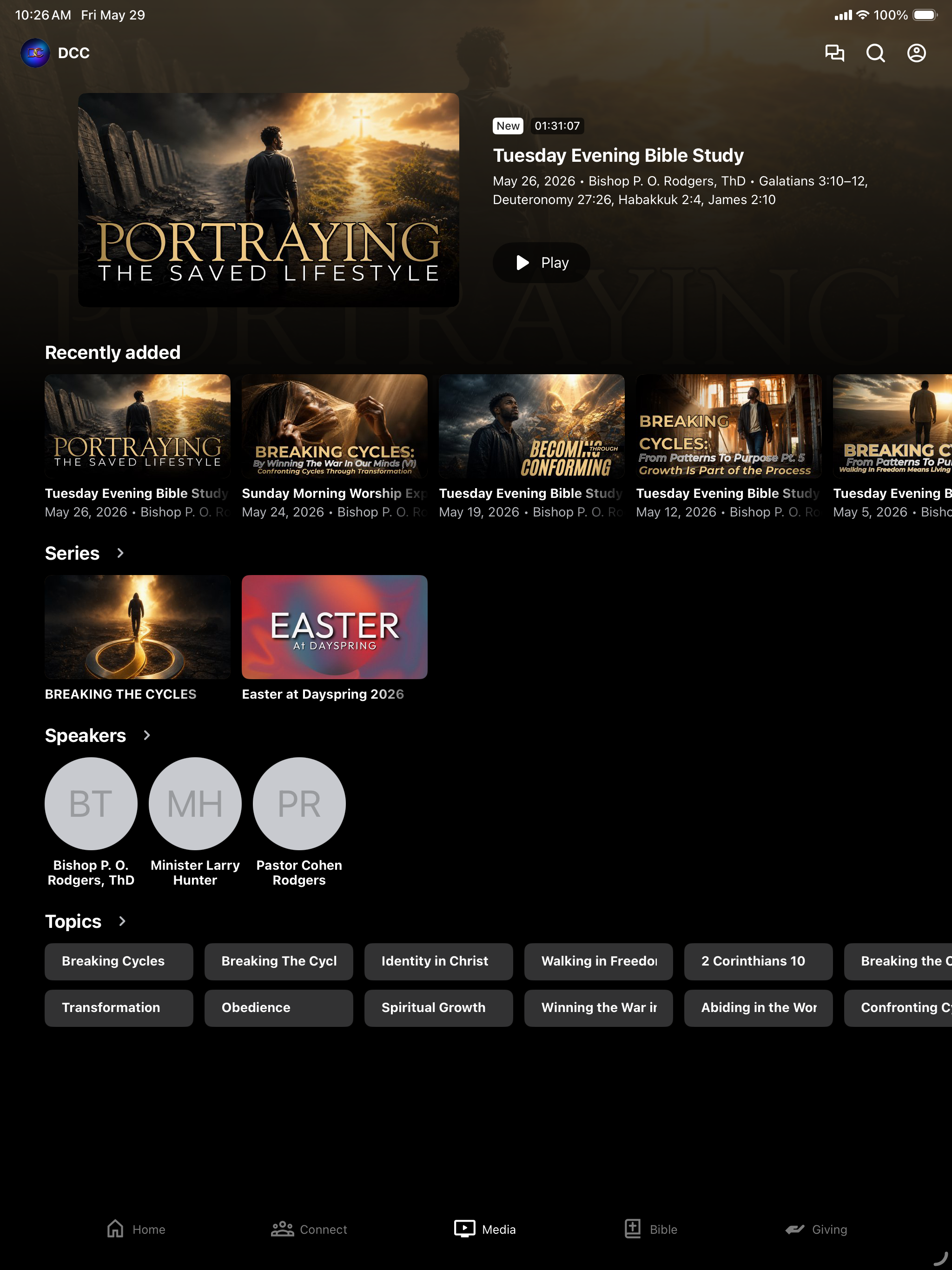 Dayspring Christian Center screenshot 6