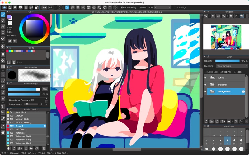 MediBang Paint for Desktop screenshot 8