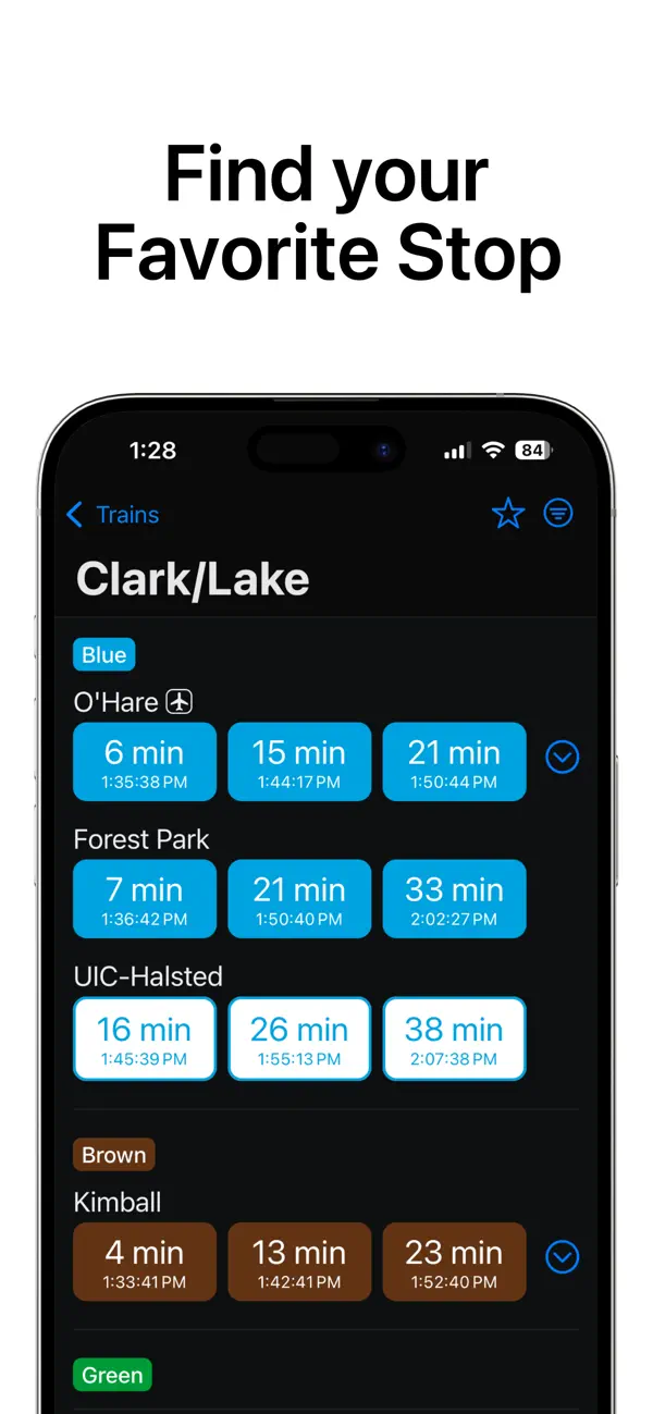 Screenshot #3 pour ChiGo - Chicago Trains & Buses