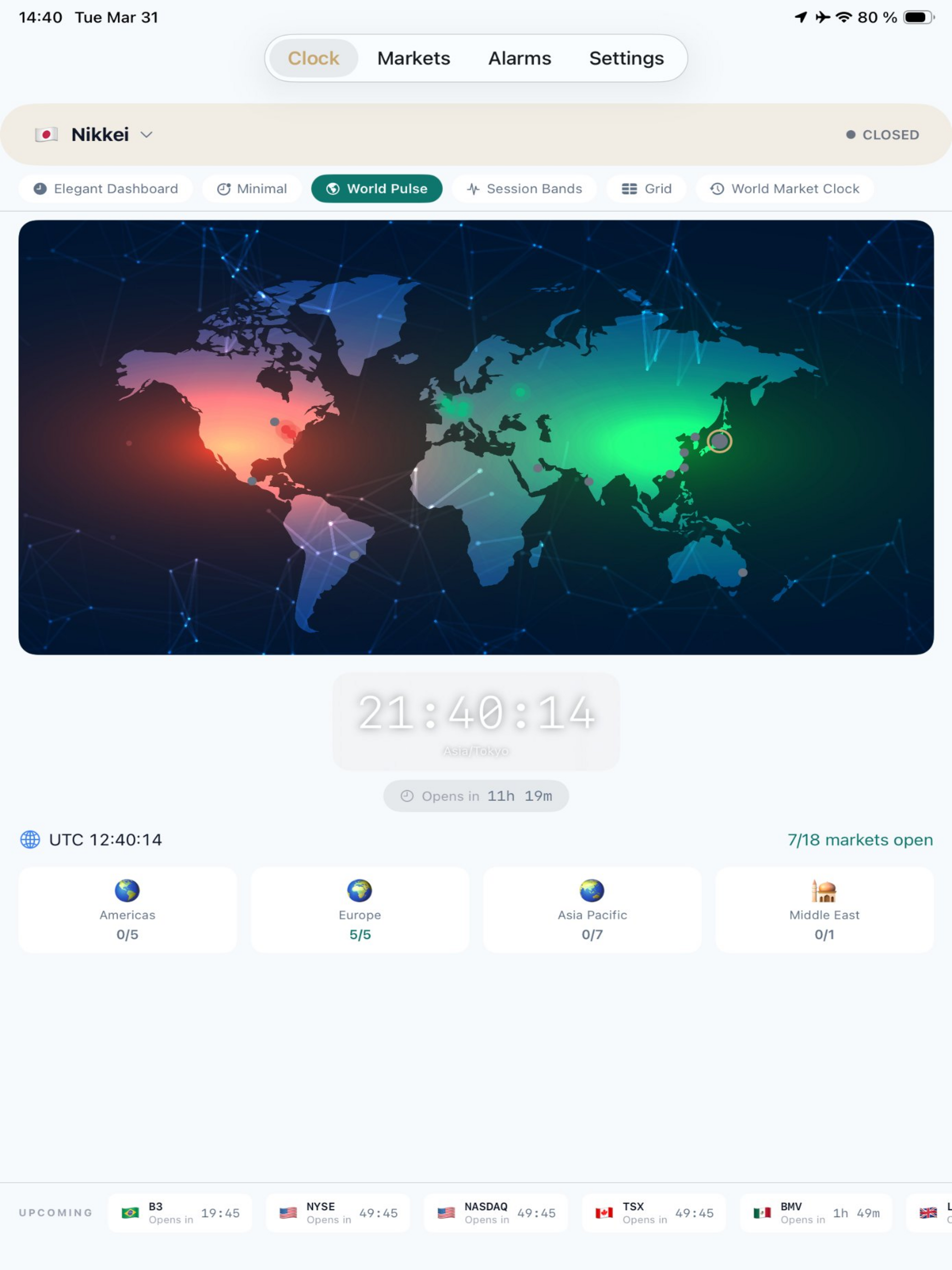 Trading Bell - Market Clock screenshot 8