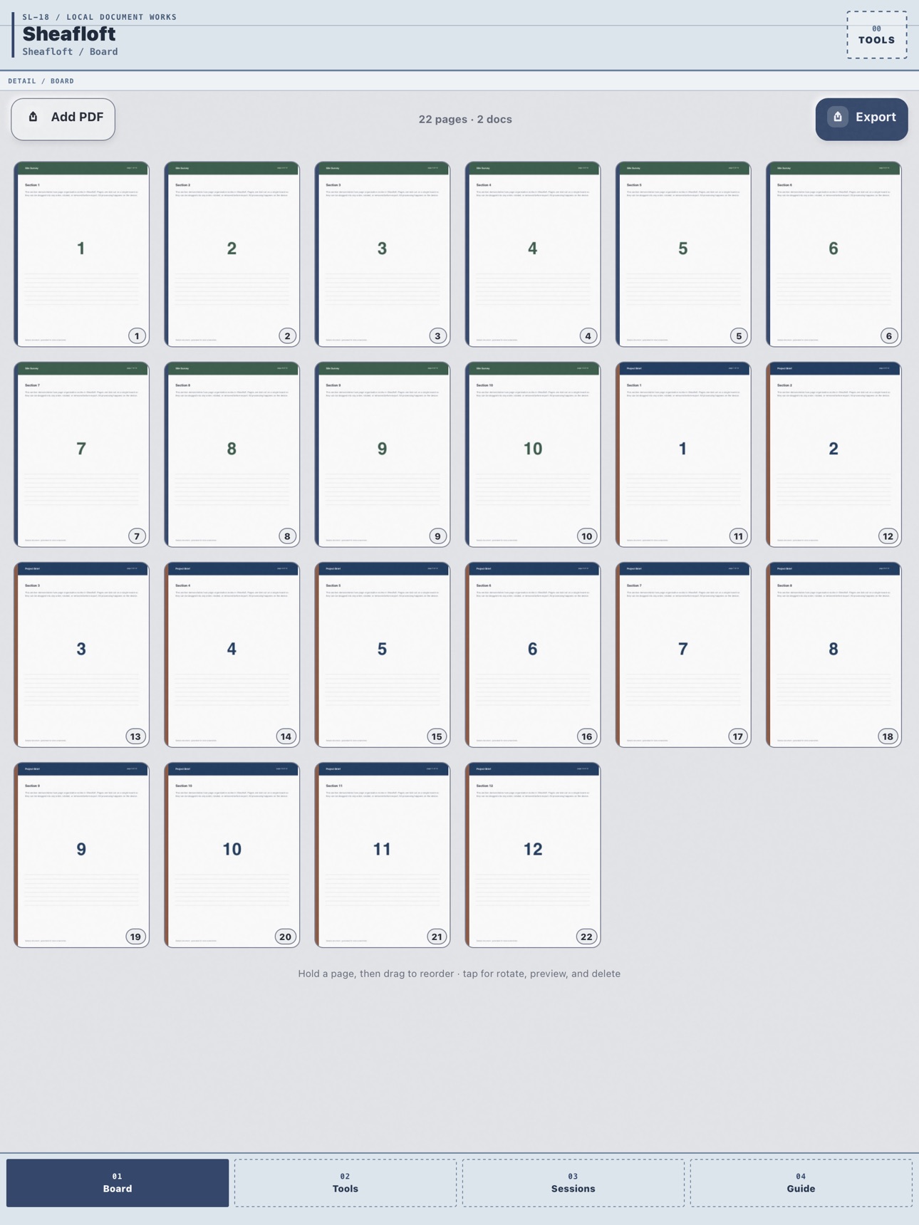 Screenshot 8 of Sheafloft: PDF Workbench