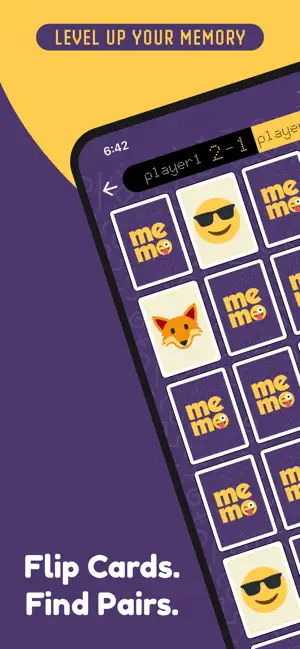 Ememoji - Matching Game screenshot 1