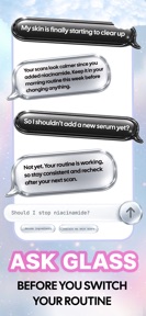 Glass - Skin Routine Tracker screenshot
