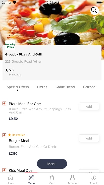 Greasby Pizza And Grill