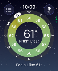 Weather תמונות מסך