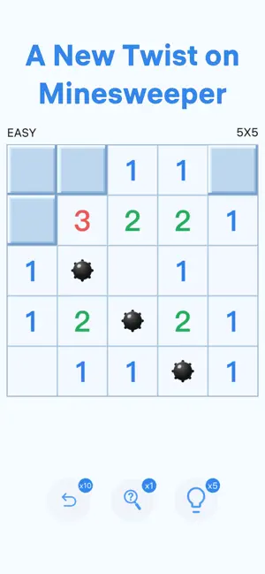 Mine Clues: Logic Puzzles screenshot 1