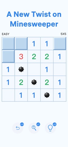 Mine Clues: Logic Puzzles iPhone screenshot