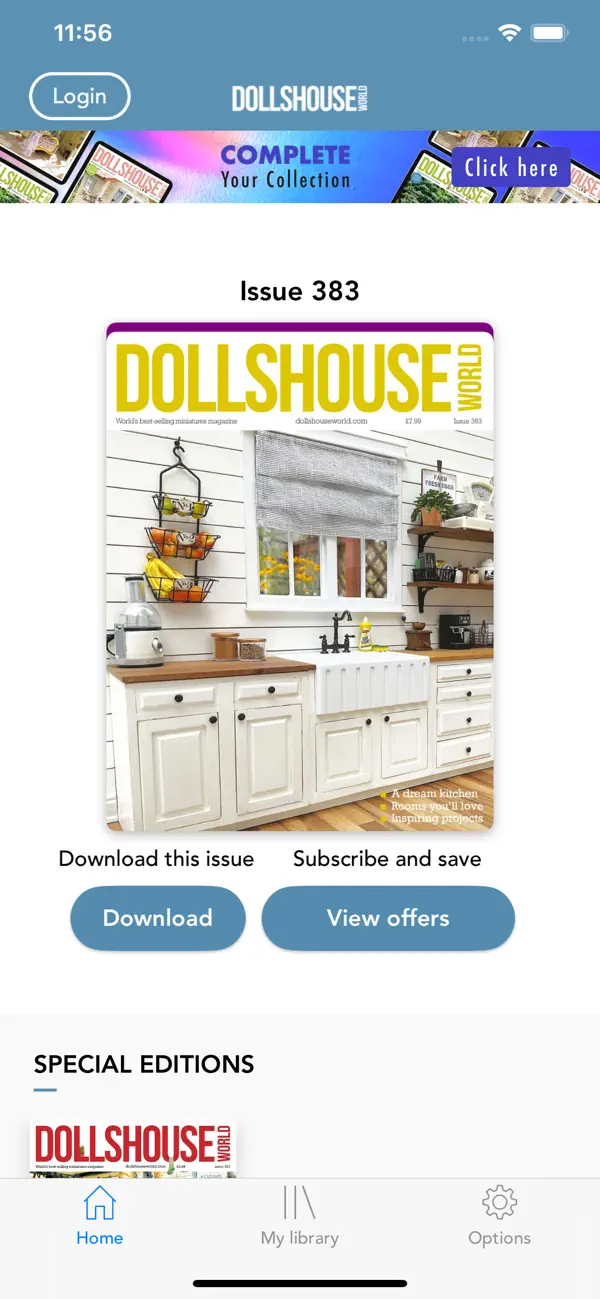Screenshot #1 pour Dollshouse World Magazine