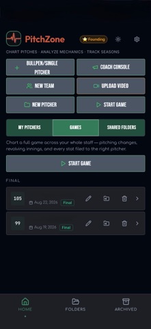 PitchZone Tracking Screenshot 4 of 10